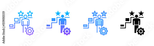 Expertise Multi Style Icon Set