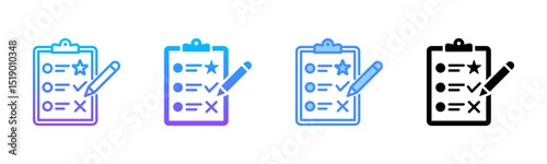 Result Multi Style Icon Set