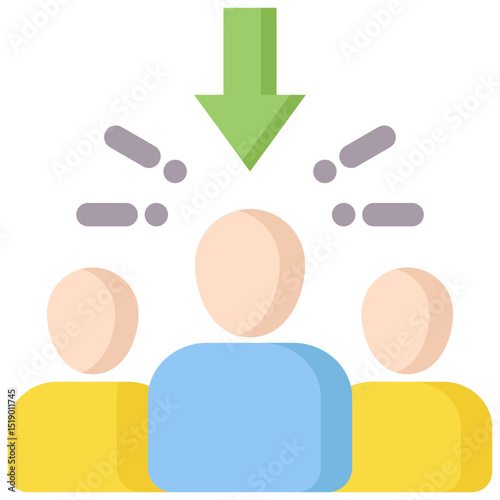 Candidates icon symbol. Vector illustration.
