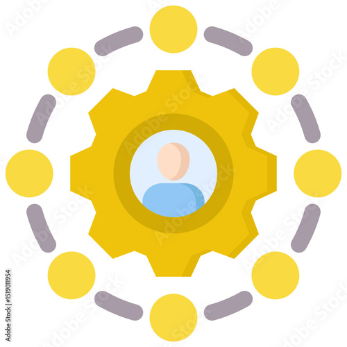 Soft Skills icon symbol. Vector illustration.
