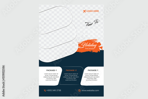 Travel Flyer Layout, with Modern poster travel flyer design template bundle.