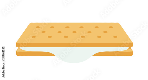 Graham Cracker Sandwich Vector