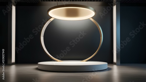 3d Render Product Stage Podium