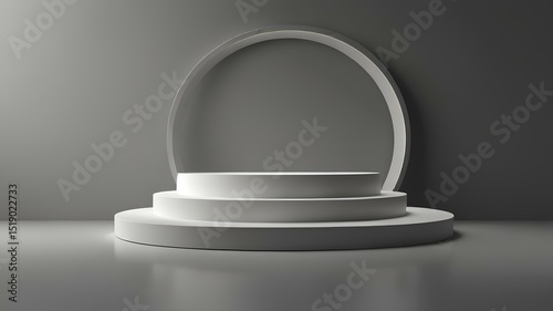 3d Render Product Stage Podium