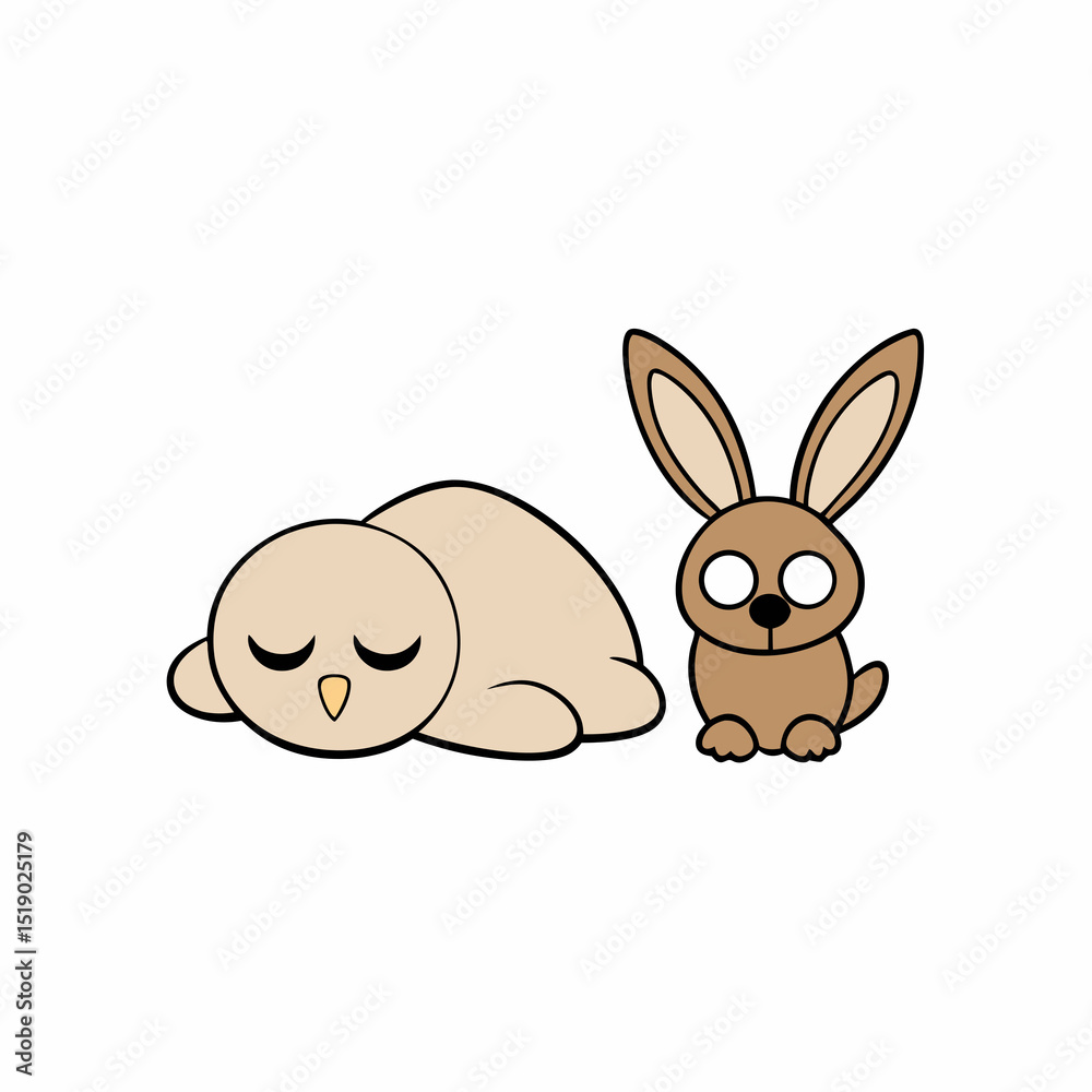 Obraz premium easter bunny with egg