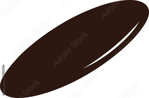 Stock photo of a brown rugby ball, sport game design with a fresh carrot