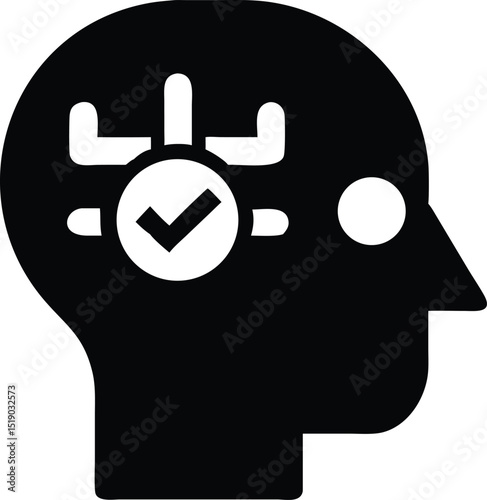 Silhouette design representing ethical ai governance principles for future technology concepts