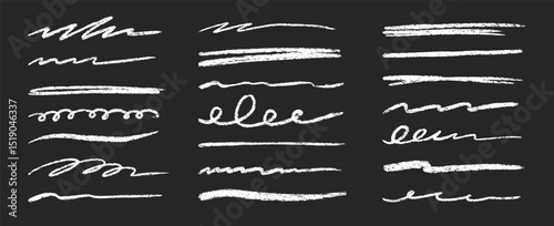 Wallpaper Mural Line brush doodle stroke pencil pen sketch vector texture. Handwritten marker paint chalk paper cross, grunge draw emphasis. Scribble crayon pencil stroke doodle underline shape. Vector illustration Torontodigital.ca