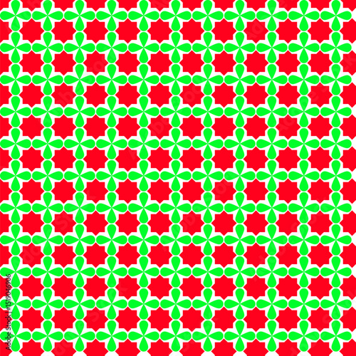 seamless pattern with flowers