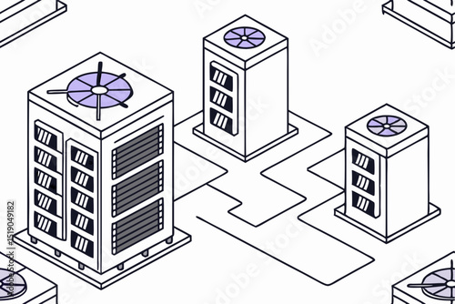 diagram of a data center