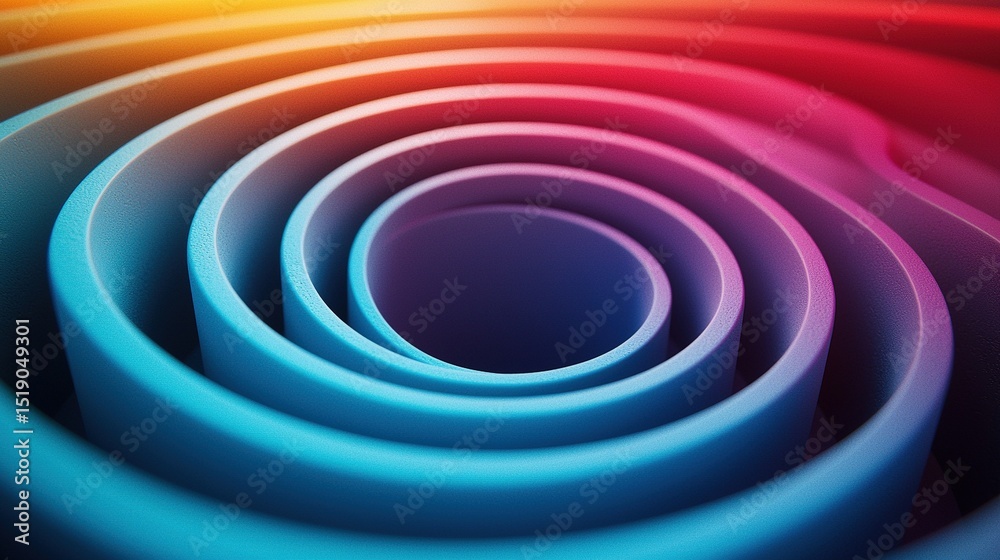 3d render, abstract background of multicolored gradient tubes, simple labyrinth wallpaper, colorful volumetric line 3d render, abstract background of multicolored gradient tubes, simple labyrinth wallpaper, colorful volumetric line