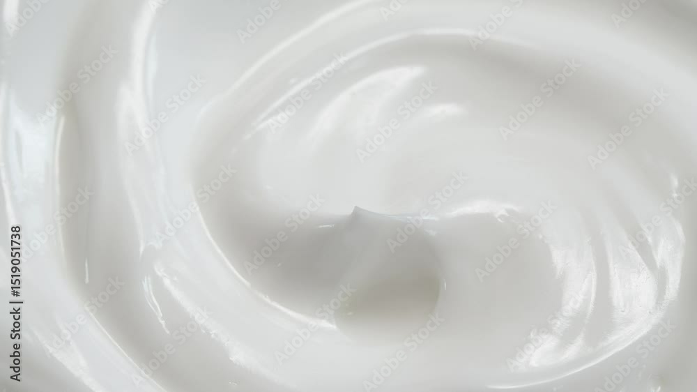 Macro white smooth eye, skin cream texture, closeup beauty facial cosmetics mask Macro white smooth eye, skin cream texture, closeup beauty facial cosmetics mask
