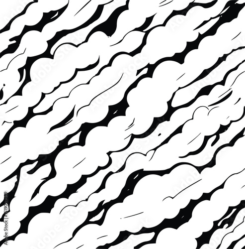 seamless pattern with cloud 