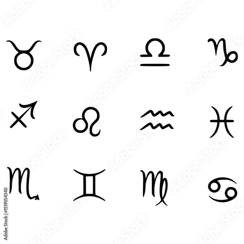 astrology horoscope signs pack