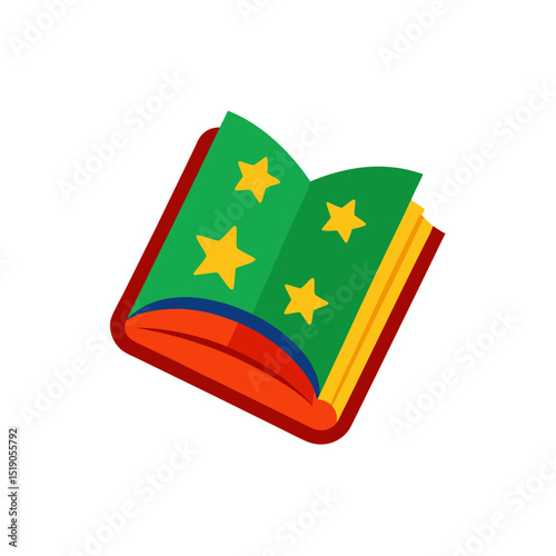 Enchanting Story Book Vector Doodle Clipart