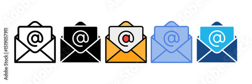 Envelope Icon Element For Design