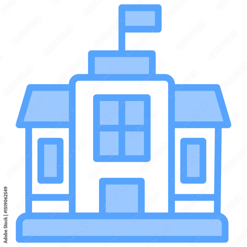 Obraz premium University Icon