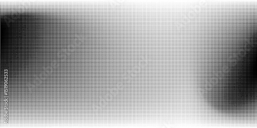 Halftone twisted grunge pattern design