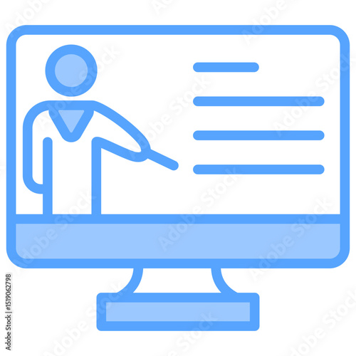 Online Learning Icon