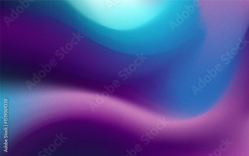 abstract background gradients purple and blue with grain effect