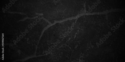 Dark rough aged black stone wall grunge backdrop texture background. monochrome slate grunge concrete wall black backdrop vintage marbled textured border background.	