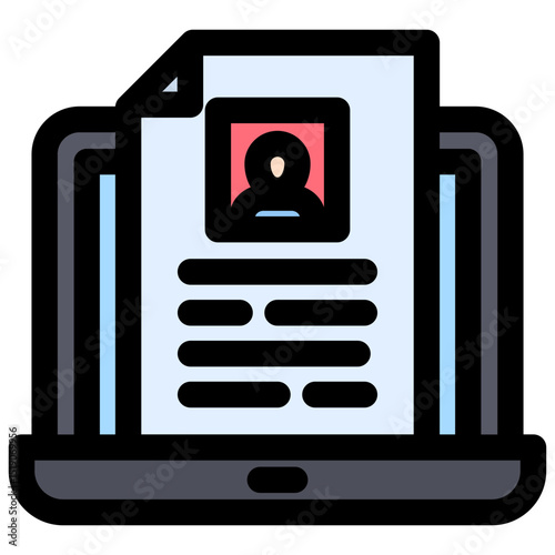 Application icon symbol. Vector illustration.
