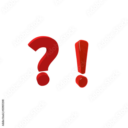 3d question mark