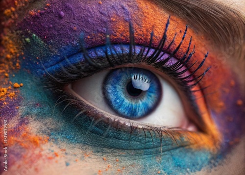 holly season eye of the world, colorful eye of the world
