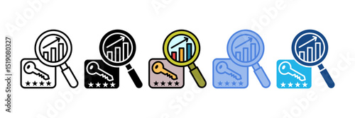 Seo Optimization Icon Element For Design