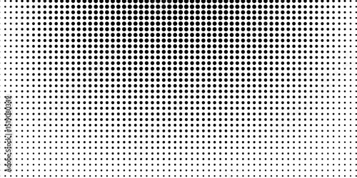 grunge Halftone white and black dots pattern and black gradient grunge texture background. Dotted line comic sport style vector illustration