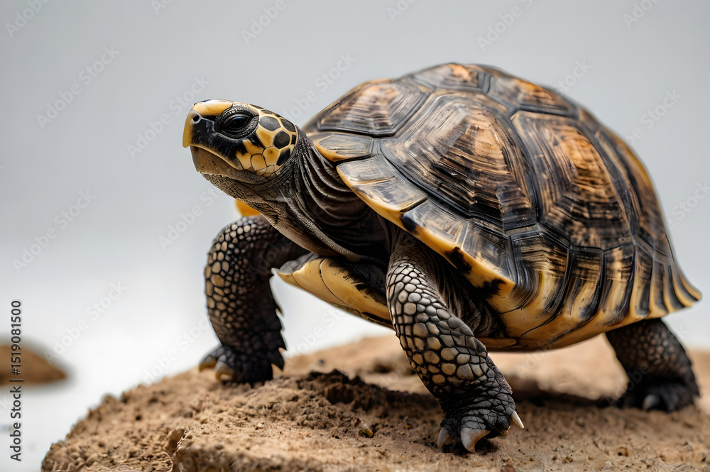 Obraz premium turtle on the rock