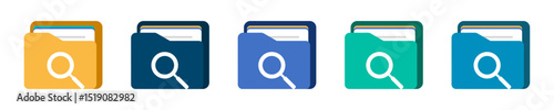 File folder icon document eps.