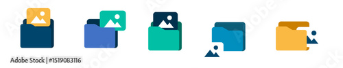 File folder icon document eps.