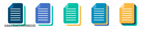 folder documents file icon with check mark