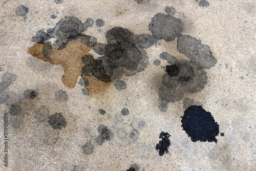 oil on floor