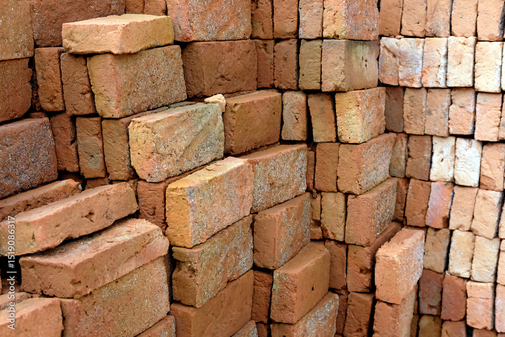 Obraz premium red brick wall