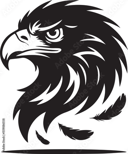 eagle head vector