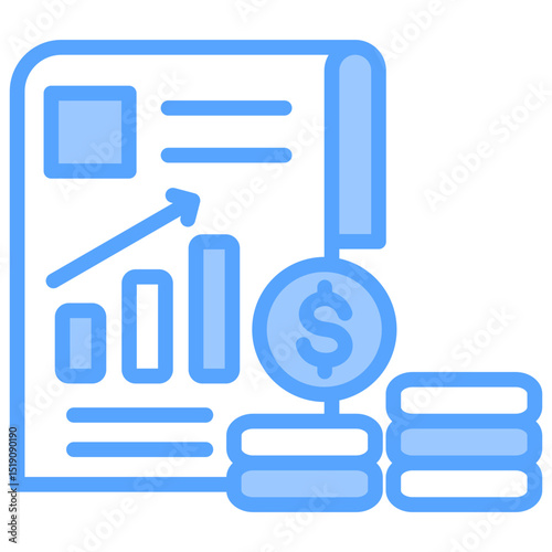 Financial Report Icon