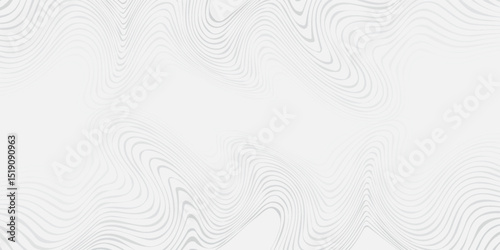 Tech grey abstract wave digital element for design. Curved wavy line design element Eps10