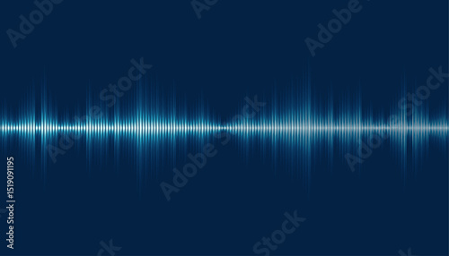 Waves of the equalizer. Audio wave talking. Voice speaking music sound line levels. Podcasting