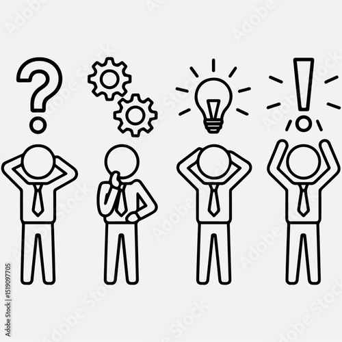 Planning concept clipart