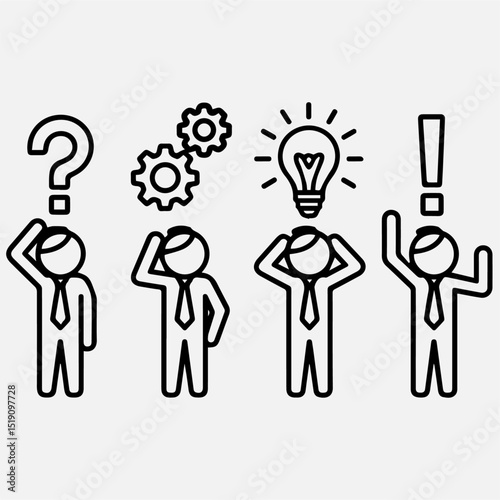 Planning concept clipart