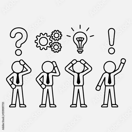 Planning concept clipart