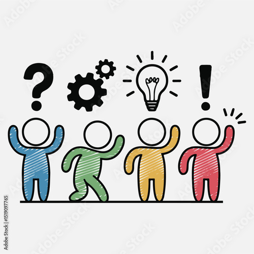 Planning concept clipart