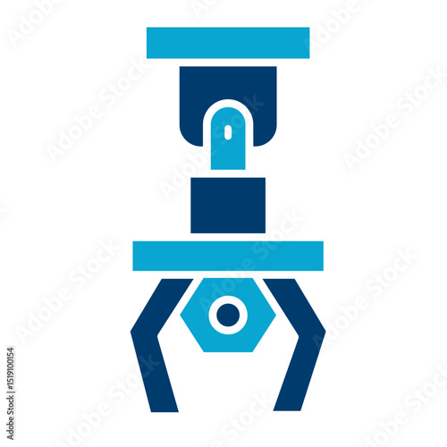 Mechanical Gripper Icon