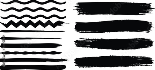 Adobe Illustrator Artwork Black paint backgrounds and splatters. Black grunge marks

