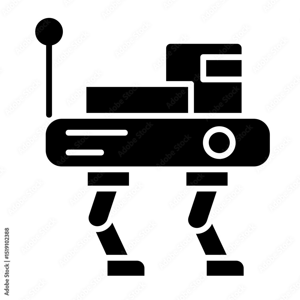 Obraz premium Robotic Dome Icon