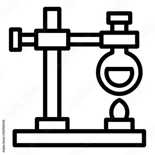 Laboratory Burner Icon