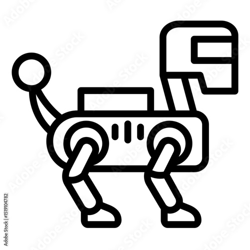 Mechanical Canine Icon