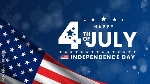Happy 4th of July Background